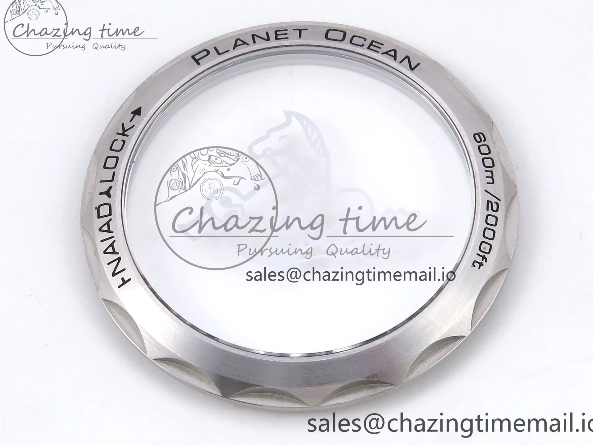 0513 Planet Ocean 43.5mm SS VSF 1:1 Best Edition Green Bezel White Dial on Green Rubber Strap A8900 Super Clone Unisex 7713